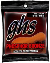 Phosphor Bronze Acoustic Guitar Strings - Medium (.013-.056)