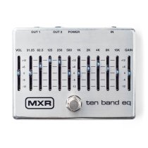 MXR Ten Band EQ Pedal - Silver