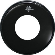 ES-1018-CH Ebony Ambassador 18-inch Bass Drum Hole with Port Hole