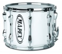 Qualifier 13″x10″ Standard Snare Drum-Gloss White