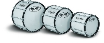 Qualifier 18"x14" Bass Drum, Gloss White