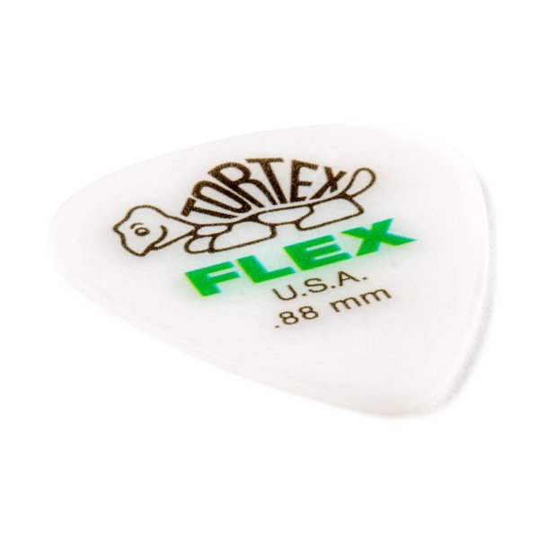 Green 0.88mm Tortex® Flex Standard Guitar Pick (12/pack)