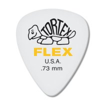 Yellow 0.73mm Tortex® Flex Standard Guitar Pick (72/pack)
