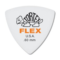 Orange 0.60mm Tortex® Flex Triangle Guitar Pick (72/pack)
