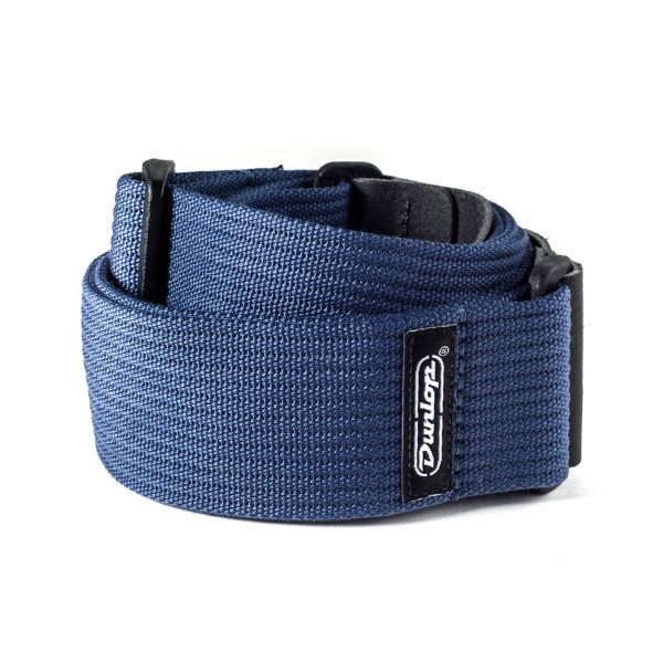 Navy Blue Ribbed Cotton Straps