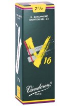 Baritone Sax V16 Strength 2.5, Box of 5 Reeds