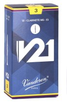 Strength 3 V21 Eb Clarinet Reeds, Set of 10 Pieces