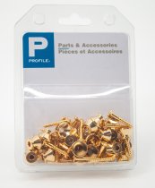 Endpin Set, Gold 24pcs