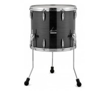 Vintage Series 16″ × 14″ Floor Tom, Vintage Black Slate Finish