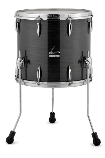 Vintage Series 18" × 16" Floor Tom, Vintage Black Slate