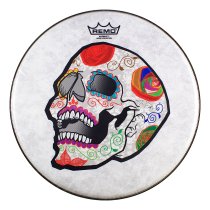 Artbeat Artist Collection Drumhead - Jose Pasillas, Candy Skull 14″