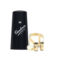 Masters M/O Ligature and Plastic Cap for Bb Clarinet, Gold Plated