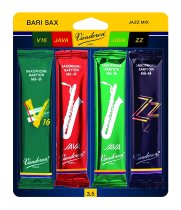 Bari Sax Jazz Reed Mix Card