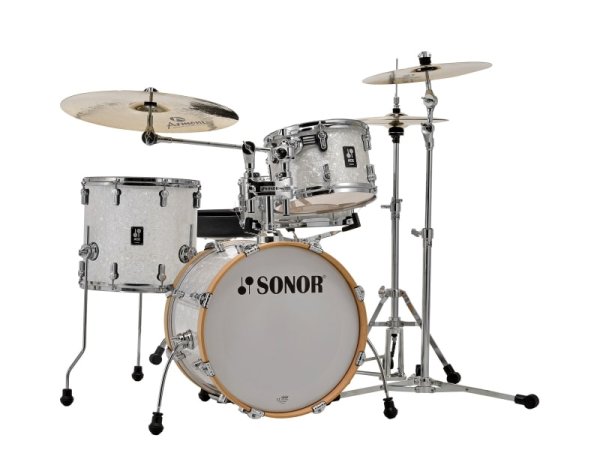 AQ2 Bop 4-Piece Drum Kit, White Pearl