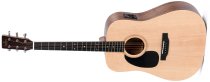 Dreadnought Left-Handed Acoustic Electric Guitar, Satin