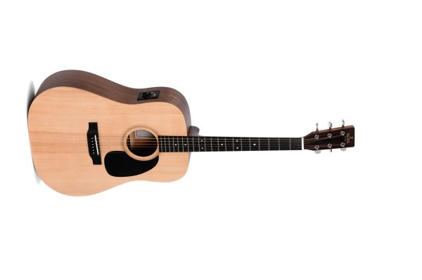 Dreadnought Acoustic Electric Guitar, Natural