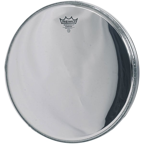 20'' Ambassador Starfire Chrome Brass Drum Head