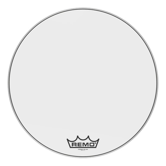 Powermax Ultra White Pipe Bassdrum Head 26''