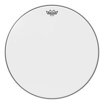 Powermax Ultra White Pipe Bassdrum Head 22''