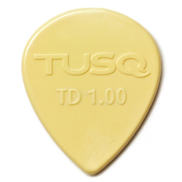 TUSQ Tear Drop Guitar Picks, 1.0mm Warm Tone (72-pack)