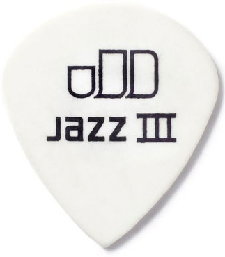 Tortex White Jazz III Pick Cabinet, 216 Picks