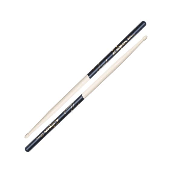 5A Wood Tip Hickory Drumsticks with Black DIP