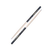 5B Nylon Tip Hickory Drumsticks w/ Black DIP