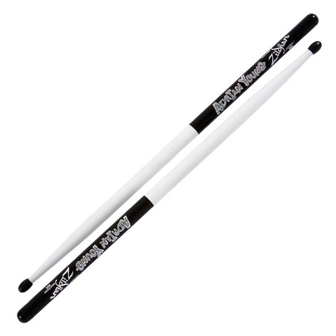 Adrian Young Black/White Drumsticks