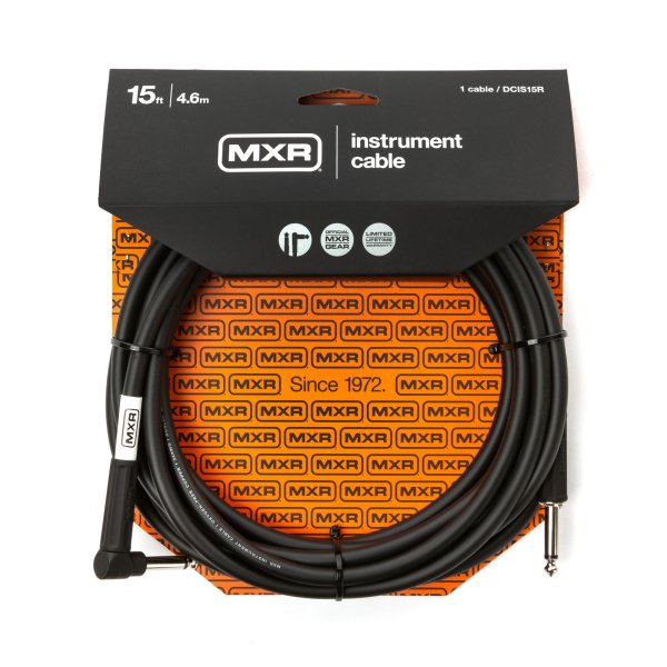 15 FT Standard MXR Instrument Cable, Right / Straight