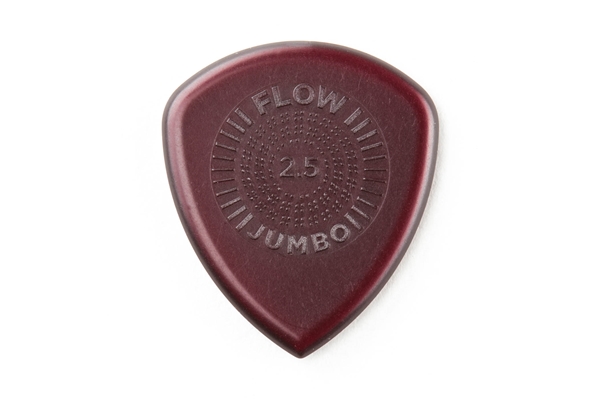 Flow Jumbo Grip Guitar Picks, 2.5mm, 12-Pack