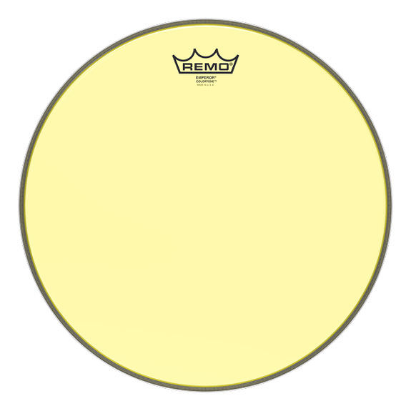 Powerstroke® P3 Colortone™ 12" Bass Drum Batter Head - Yellow