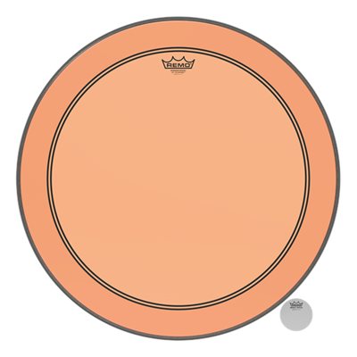 Powerstroke 3 Colortone Bass Drum Head 24" - Orange