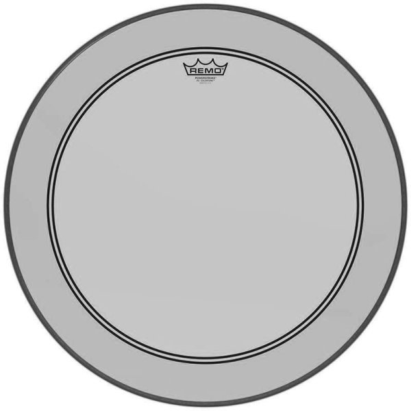 Powerstroke 3 Colortone Bass Drum Head 18" - Smoke