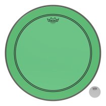 Powerstroke 3 Colortone Bass Drum Head 20" - Green