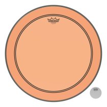 Powerstroke 3 Colortone Bass Drum Head 20″ - Orange