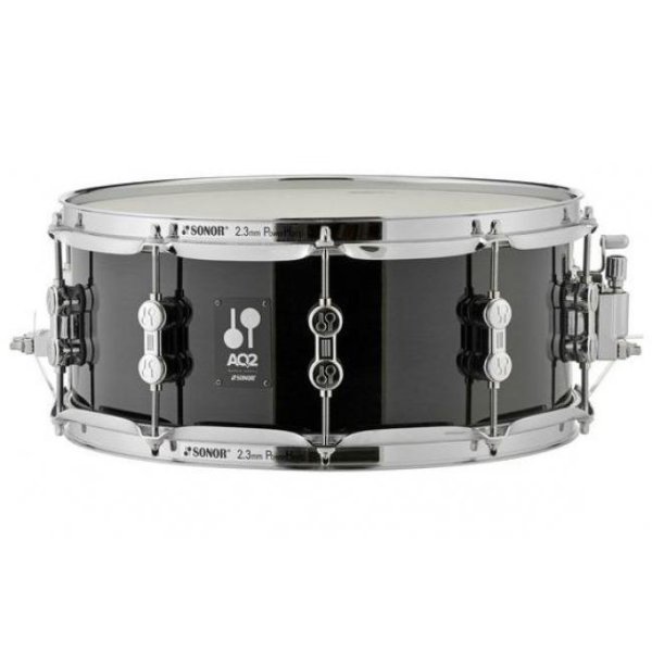 AQ2 Series Snare 14" x 6", Transparent Stain Black