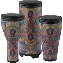 Festival Combo Pack, Djembe, Timbau, Tubano, Morado 10″