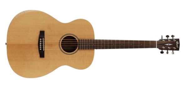 Luce Series Acoustic Guitar with Bevel Cut, Open Pore