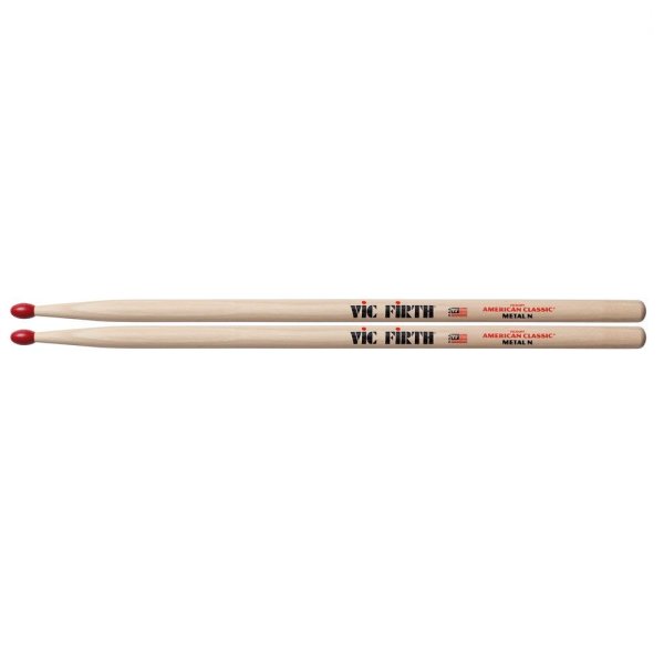 American Classic Metal Nylon Drumsticks, Hickory