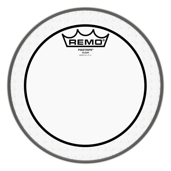 8" Pinstripe Clear Drum Head