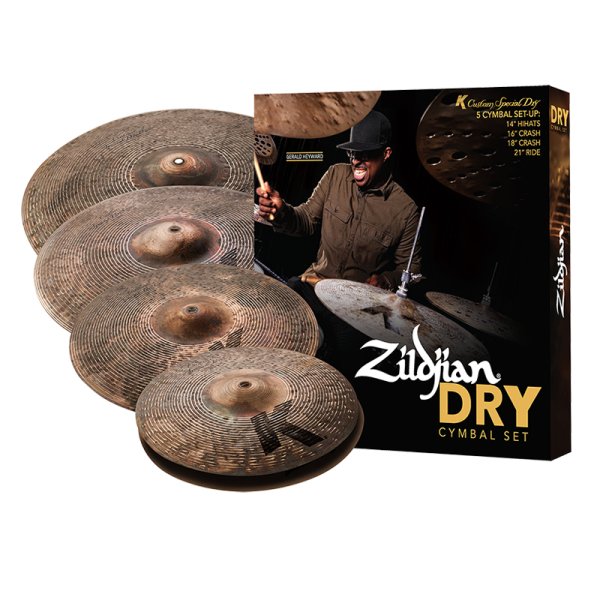 K Custom Dry Cymbal Set