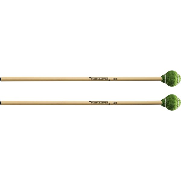 Pro Vibe Medium Hard Vibraphone Mallets With Rattan Handles