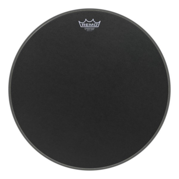 18" Powerstroke P3 Black Suede Bass Drumhead