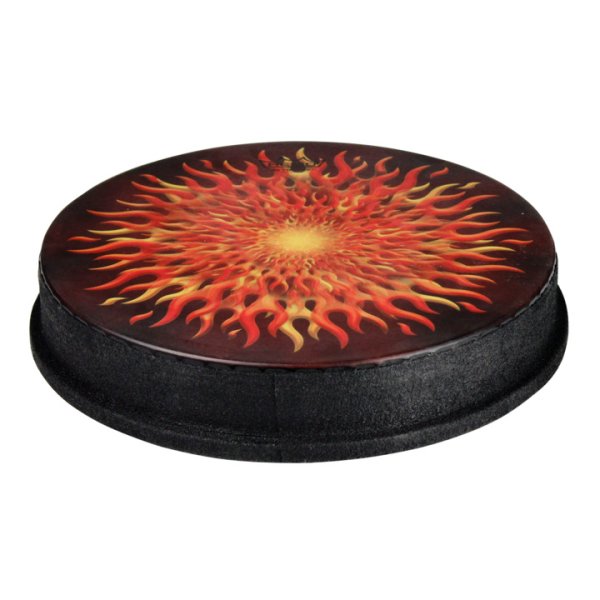 Mondo™ Skyndeep® Djembe Drumhead - Flame Graphic, 14"