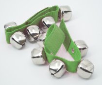 Wrist Bells - Green (pair)