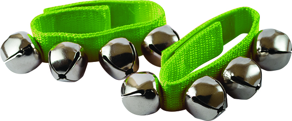 Wrist Bells - Green (pair)