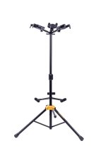 AUTO GRIP SYSTEM (AGS) TRIPLE GUITAR STAND, FOLDABLE BACKREST