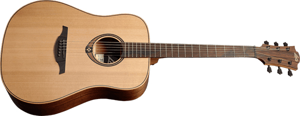 Tramontane Dreadnought red cedar Guitar - khaya