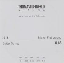 Nickel Flat Wound Jazz Swing Guitar String .018