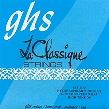 La Classique Nylon Supreme and Winter Silver Classical Guitar Strings - High Tension 29-43